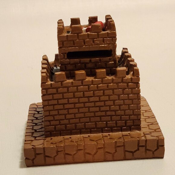 RARE Super Mario Bros. Castle Coin Bank Read Description Culture Fly 8 bit NES - Picture 8 of 10